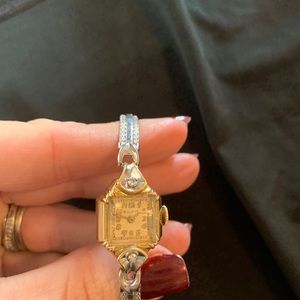 Vintage Bulova dinner watch.